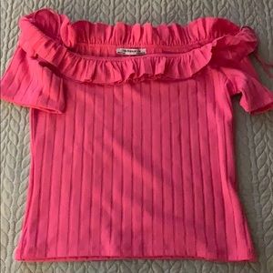 Off the shoulder shirt